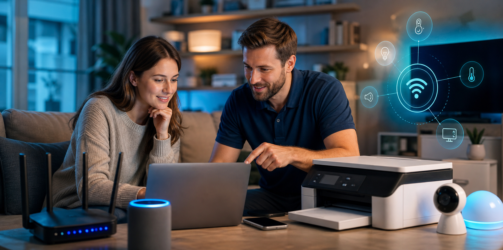 Home user getting computer help from iTech24x7
